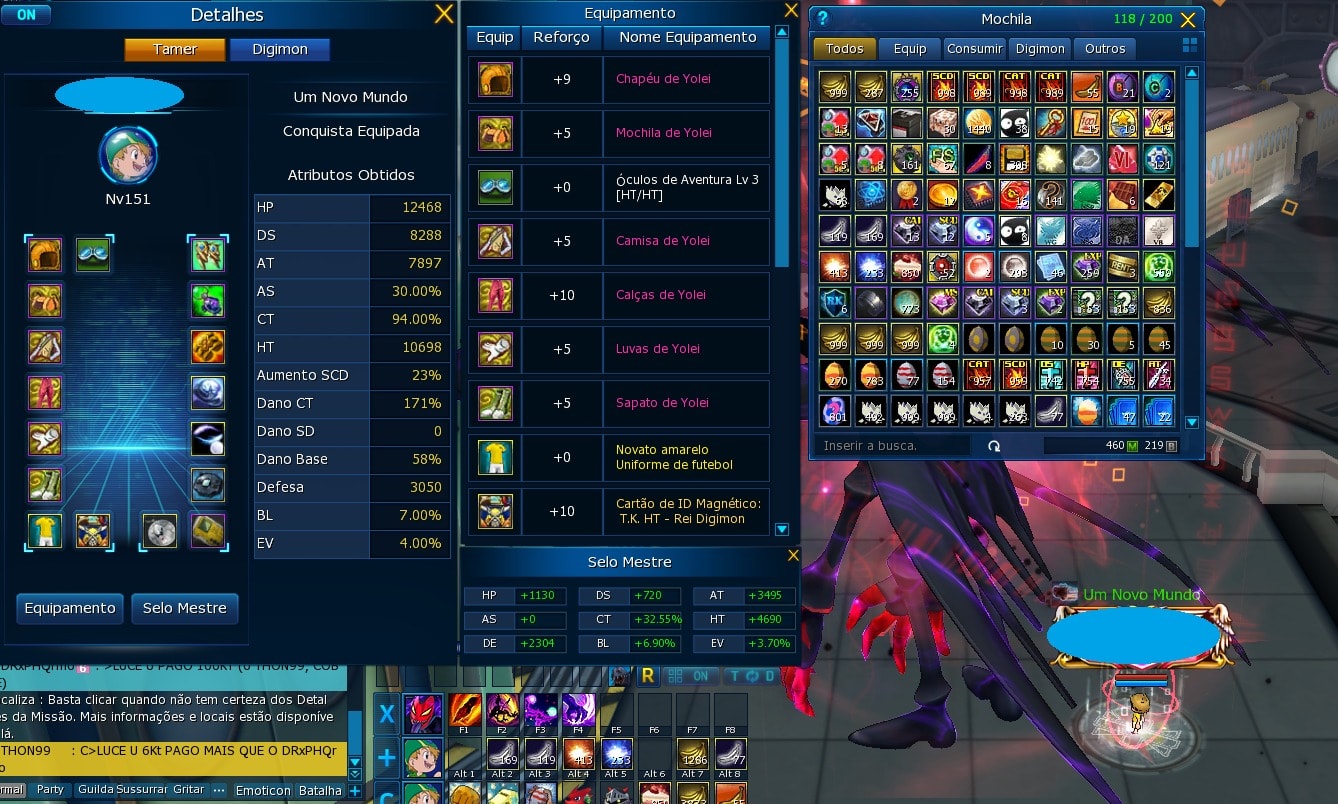 Conta varios 3s set yolei-valor negociável ou troca em tera