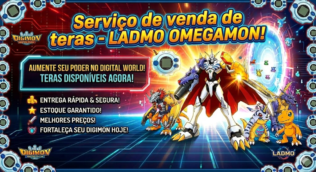 Tera LADMO OMEGAMON (Digimon Masters Online)