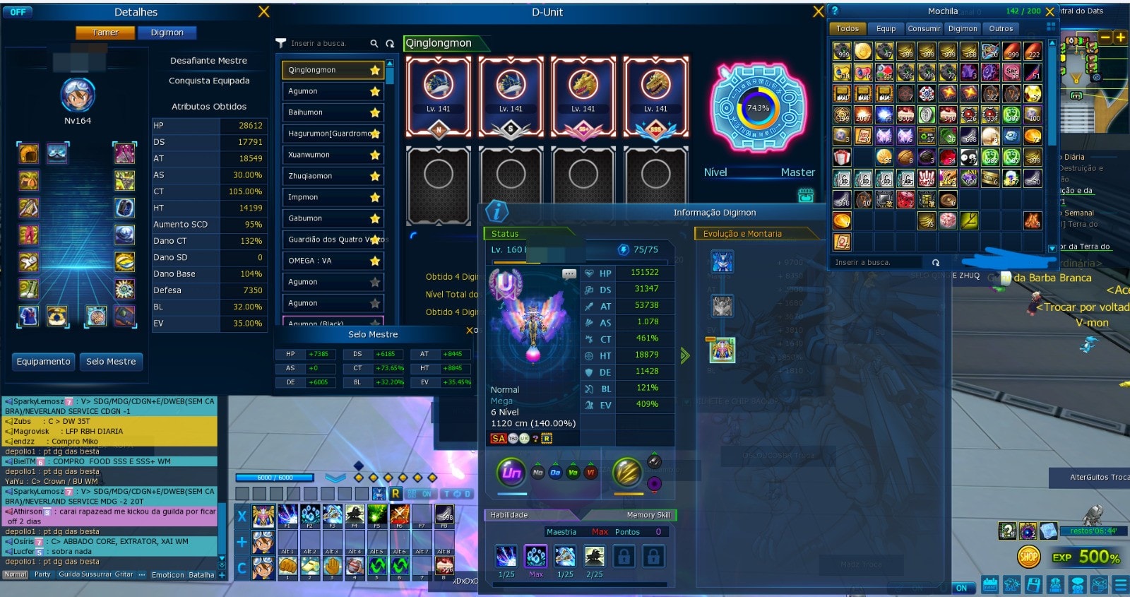 VENDO CONTA END GAME COM EOSMON /SELOS E UNIT TOP , FULL X