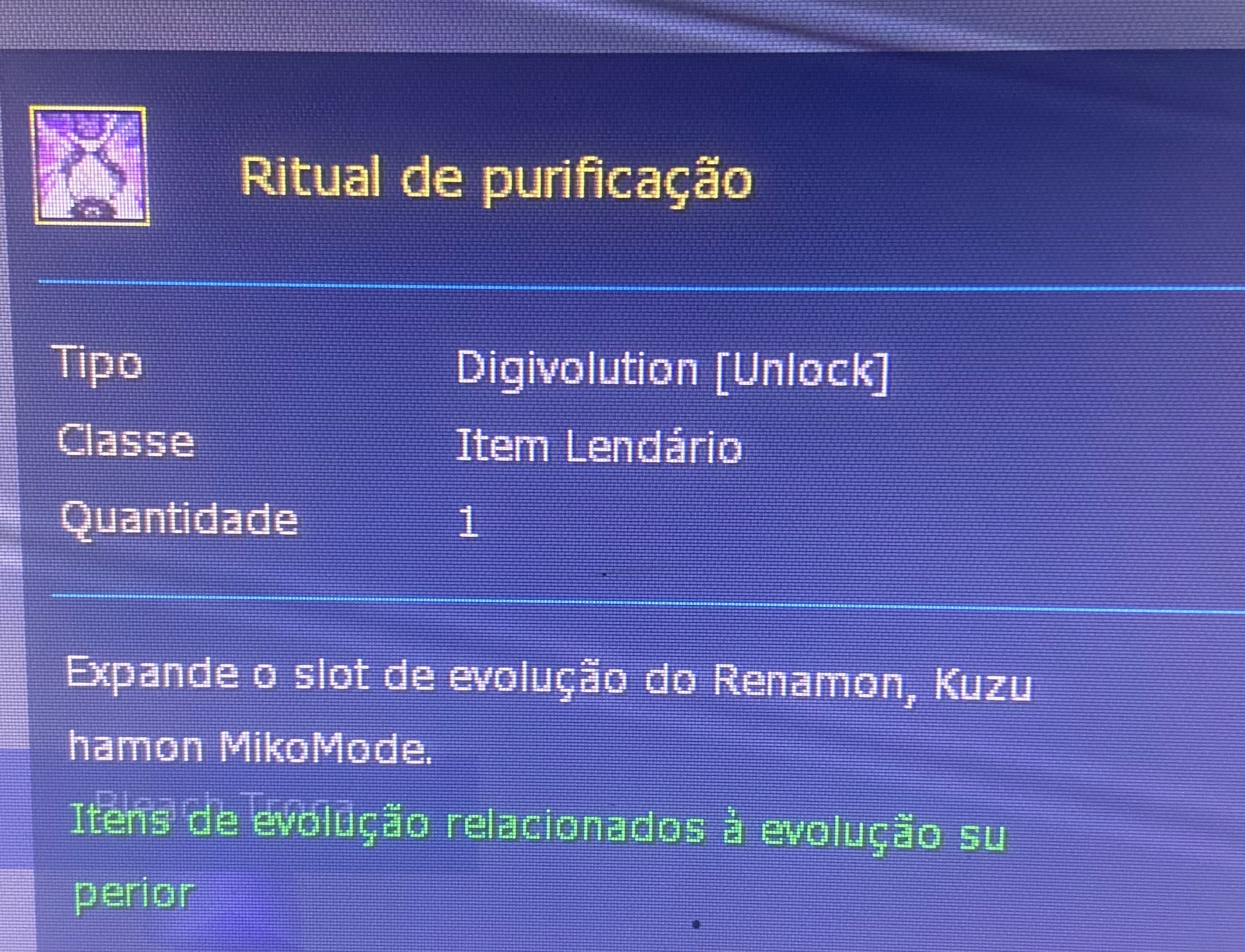Ritual de Purificação (Evolução Miko Mode)