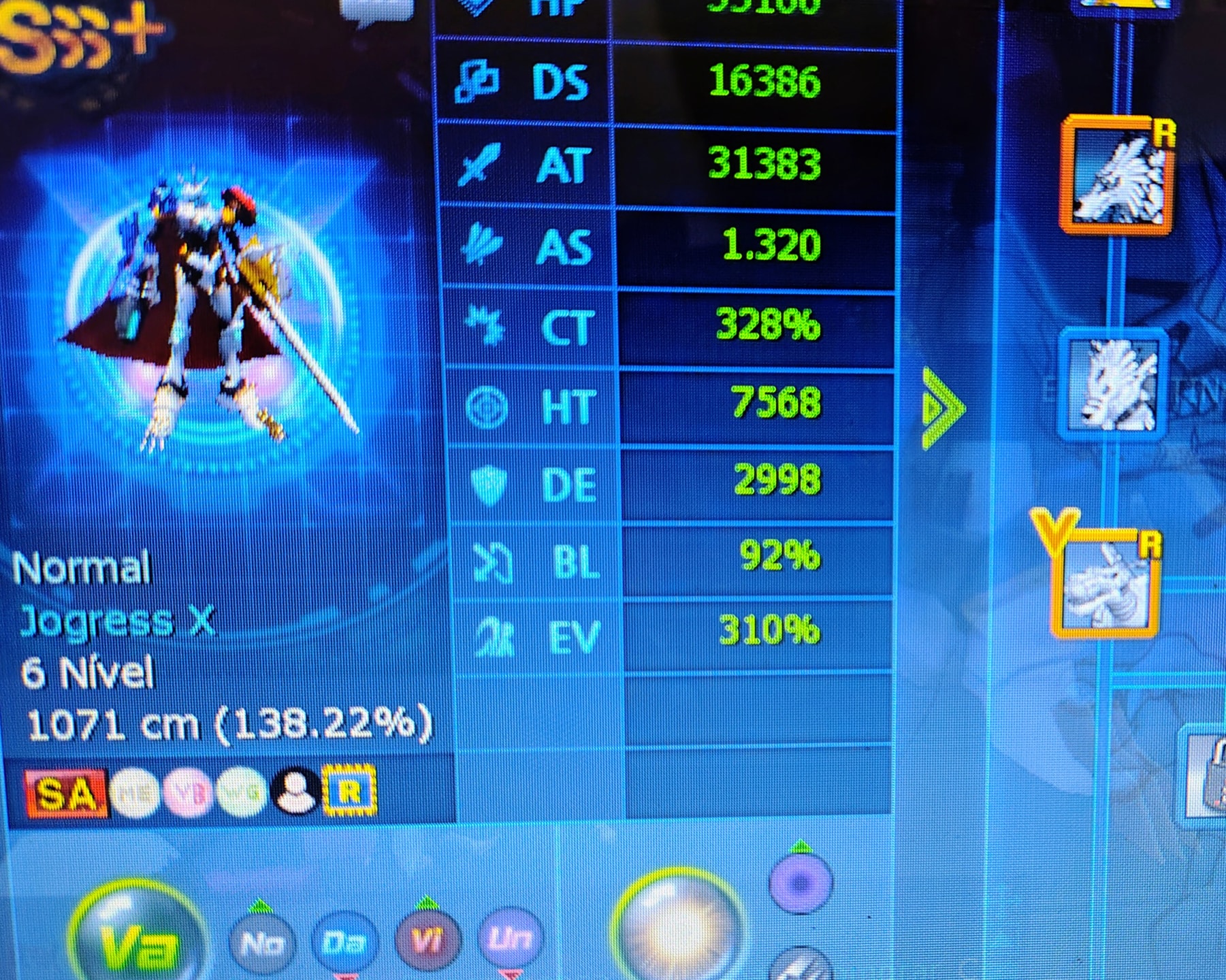 Com com OX lvlt 150 perfeito entre outros sss+